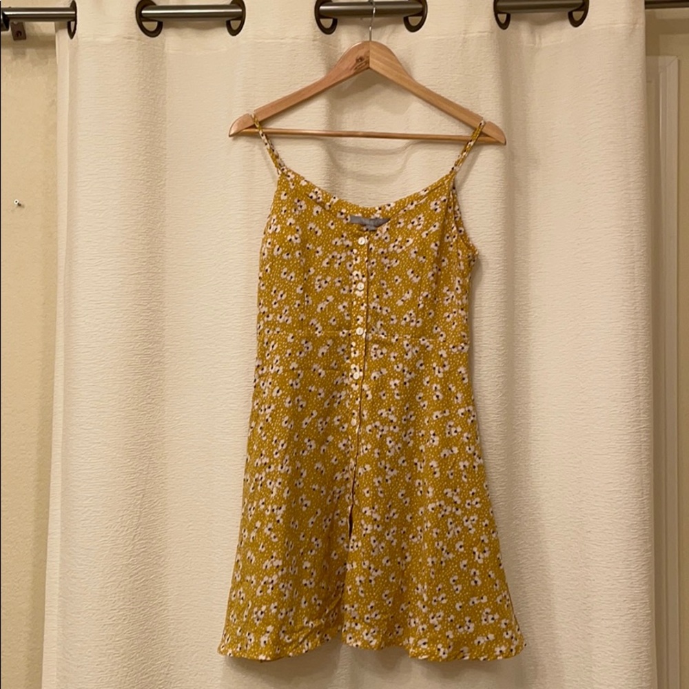 Mini dress in floral patterns